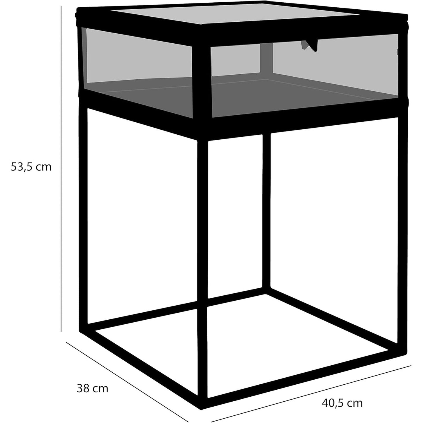 Kuno Decorations Side table/Showcase display-Table