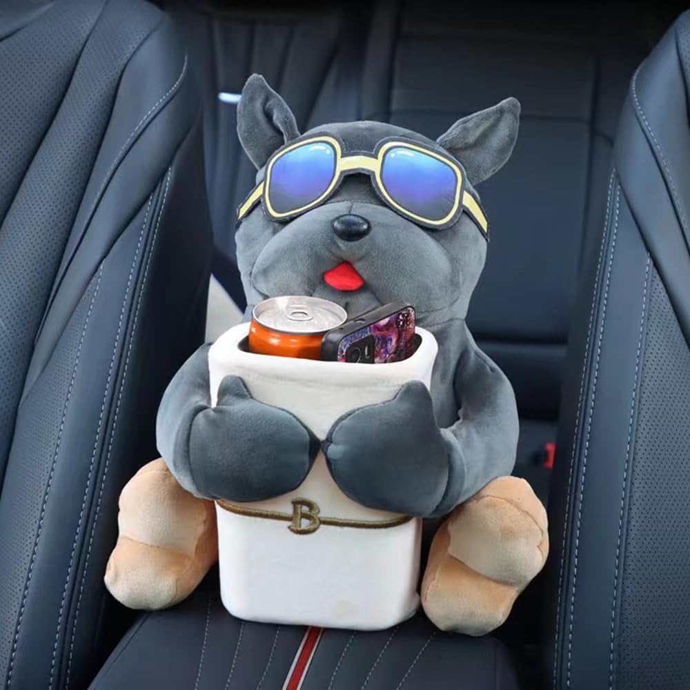 2-in-1 Plush Tissue Storage Box