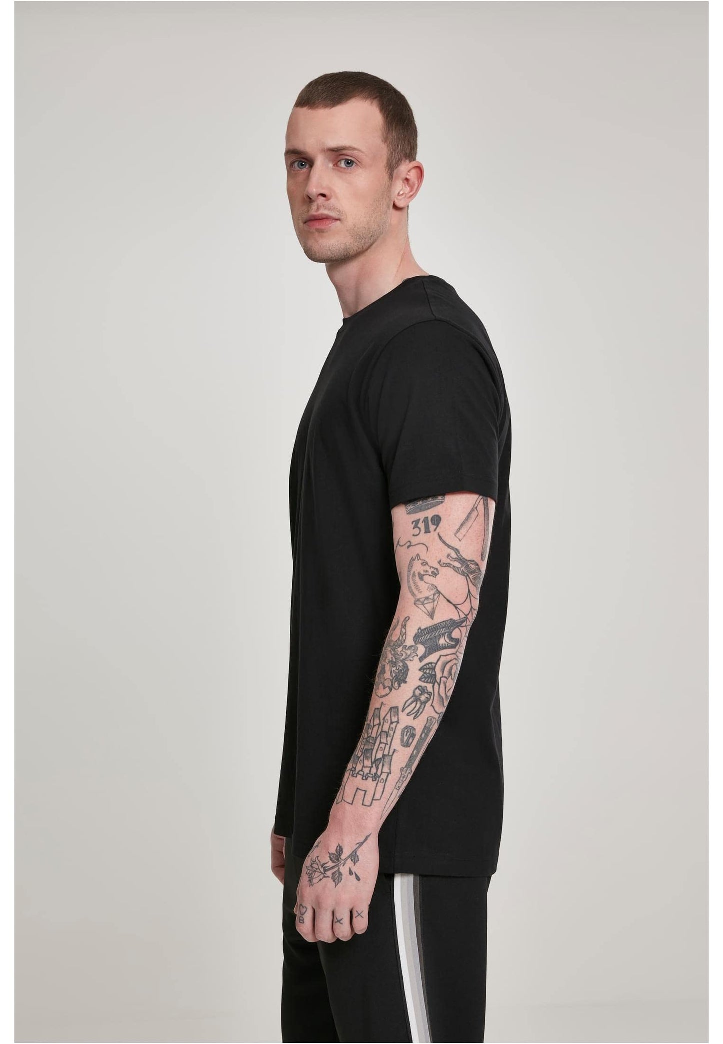 Urban Classics - Basic Shirt Black - XL - Medaid International
