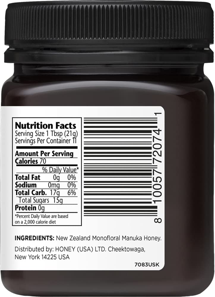 Manuka Doctor - MGO 1125+ Manuka Honey Monofloral, 100% Pure New Zealand Honey. Certified. Guaranteed. Raw. Non-GMO (8.75 oz) - Medaid International
