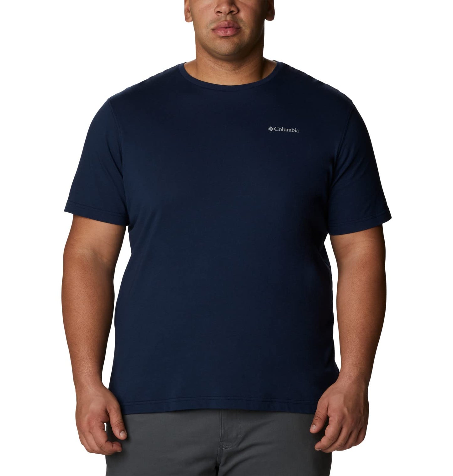 Columbia Mens Thistletown Hills Short Sleeve T-Shirt, Collegiate Navy Heather, Medium - Medaid International