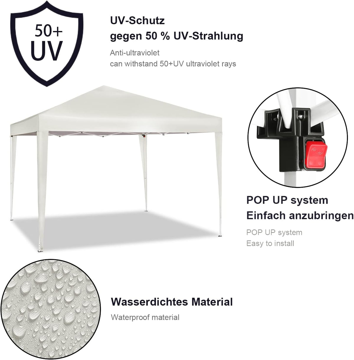 WOLTU Pop-up Camping Pagoda Tent