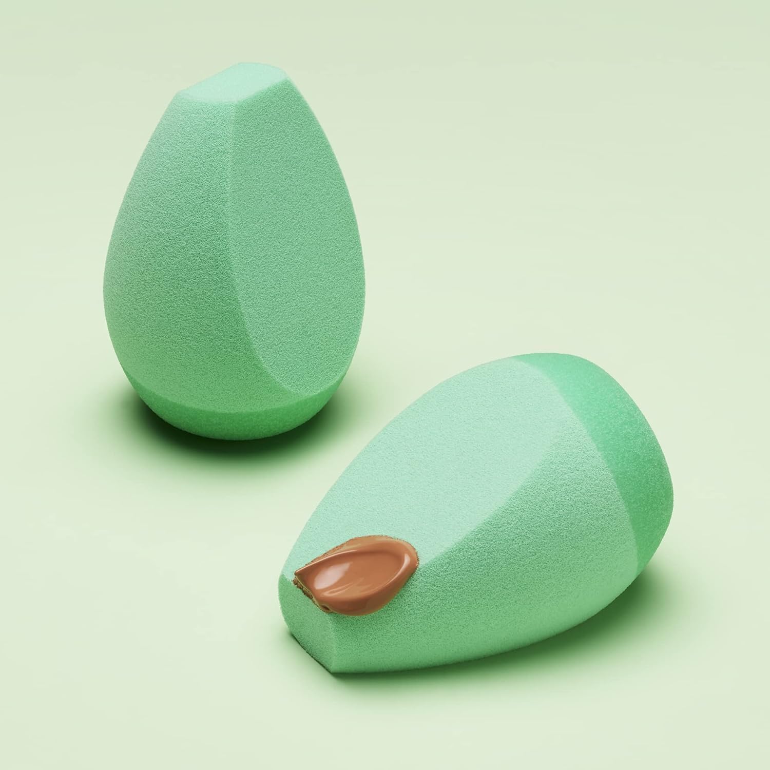 e.l.f. Angled Silicone Face Sponge, Angled Design For Cream & Liquid Blush, Bronzer, Foundation & Concealer, Vegan & Cruelty-free - Medaid International