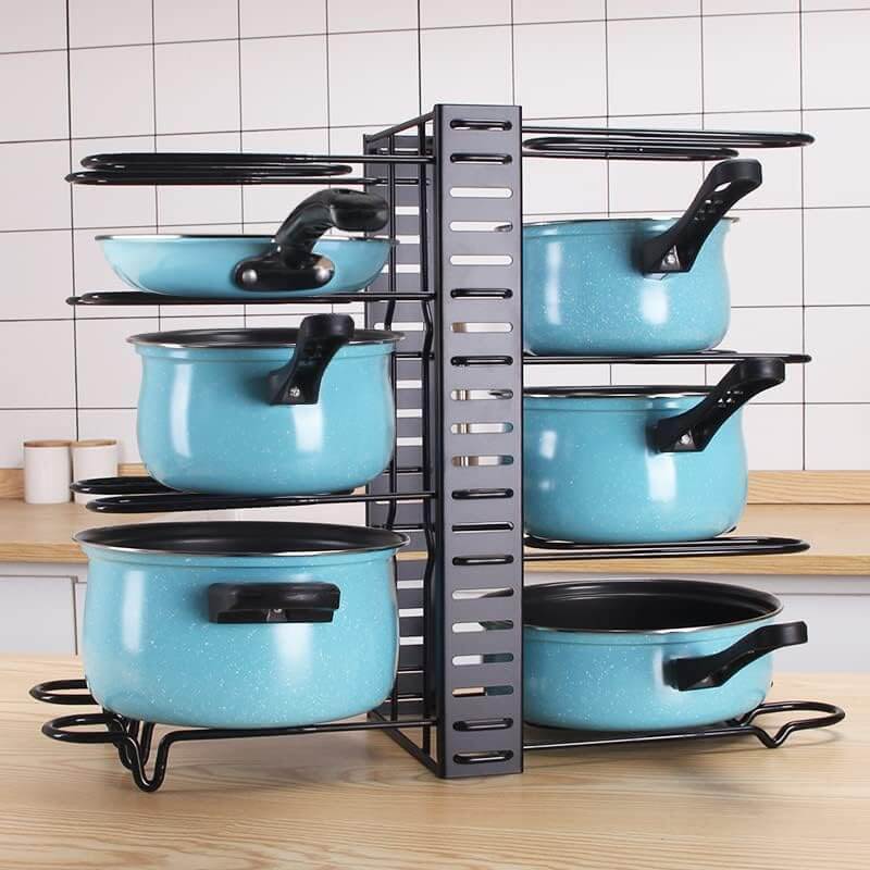 SpaceSaver Pan Rack 2-in-1