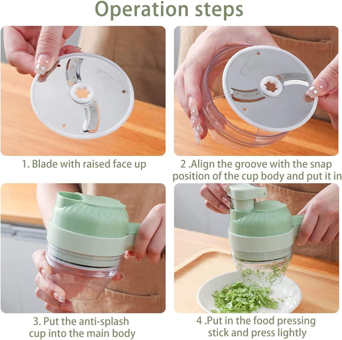4 in 1 Food Chopper