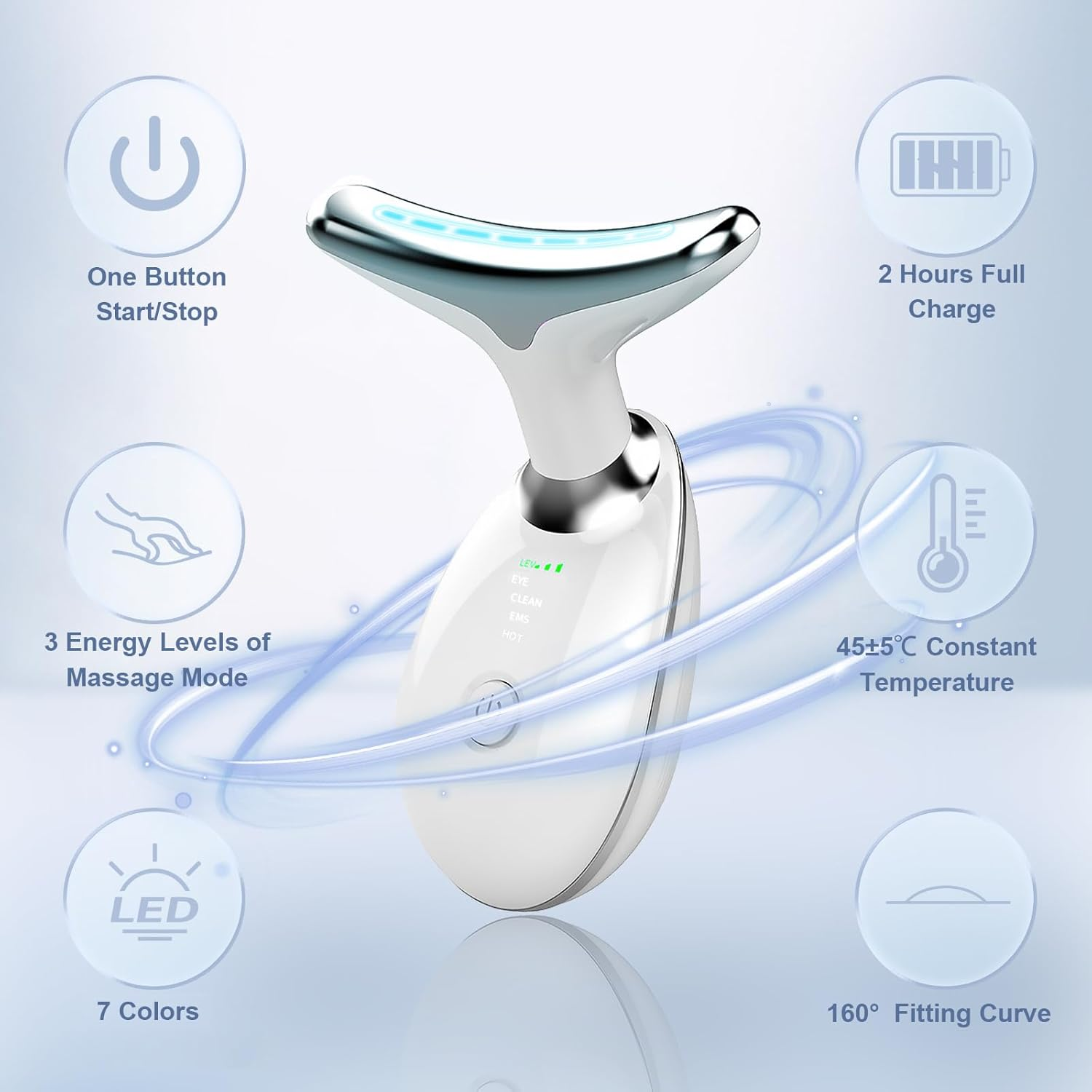 3 in 1 Vibration Face & Neck Massager ‚Äì Triple-Action Anti-Wrinkle Device for Skin Tightening, Lifting & Smoothing - Medaid International