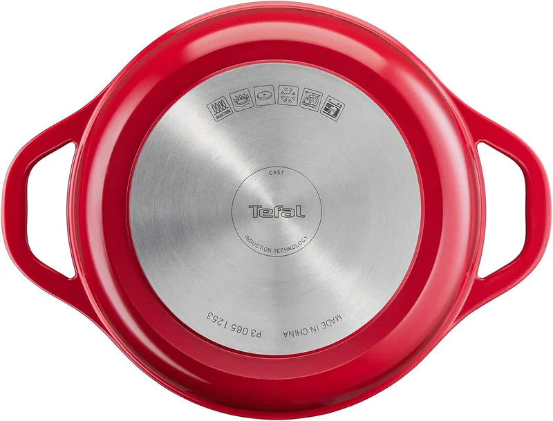Tefal Air Cast Aluminium Oval Cocotte 30x23+Lid