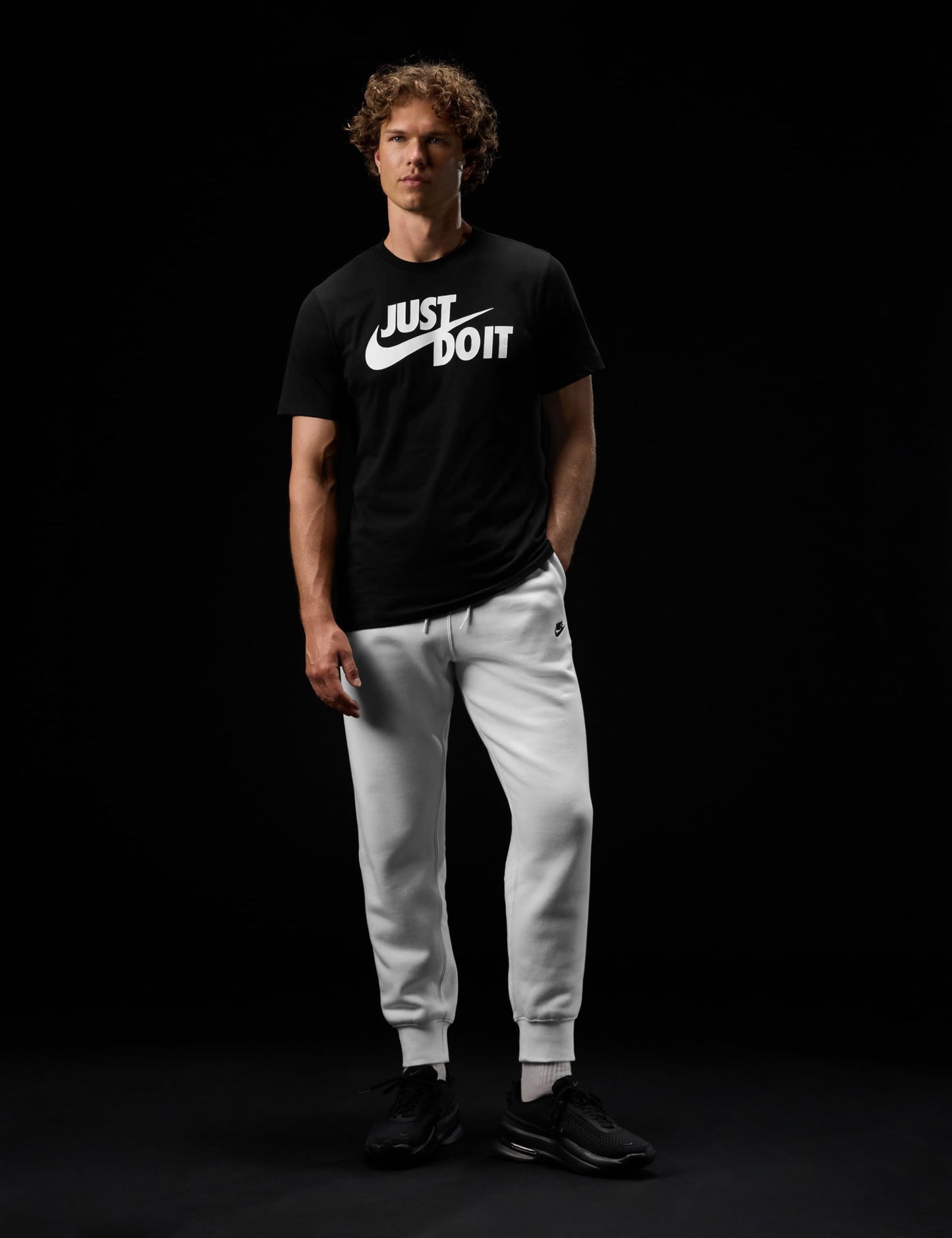 Nike Men's Sportswear JDI T-Shirt, Black/White, 4X-Large Tall - Medaid International
