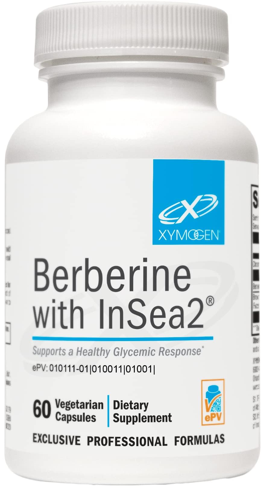 XYMOGEN Berberine with InSea2 - Berberine Supplement 500mg - Daily Metabolic Support Supplement - Wildcrafted Brown Seaweed Polyphenols - Support Wellness & Digestive Balance (60 Capsules) - Medaid International