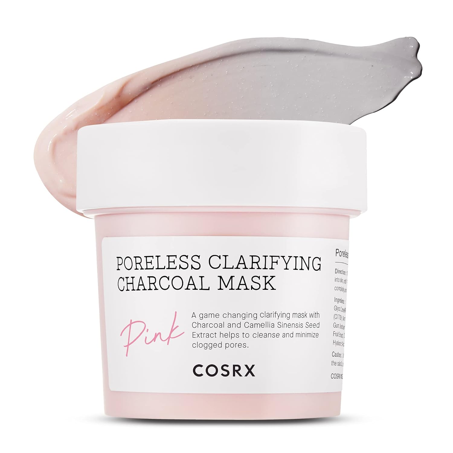 cosrx-poreless-clarifying-charcoal-mask-pink-110-g - Medaid International