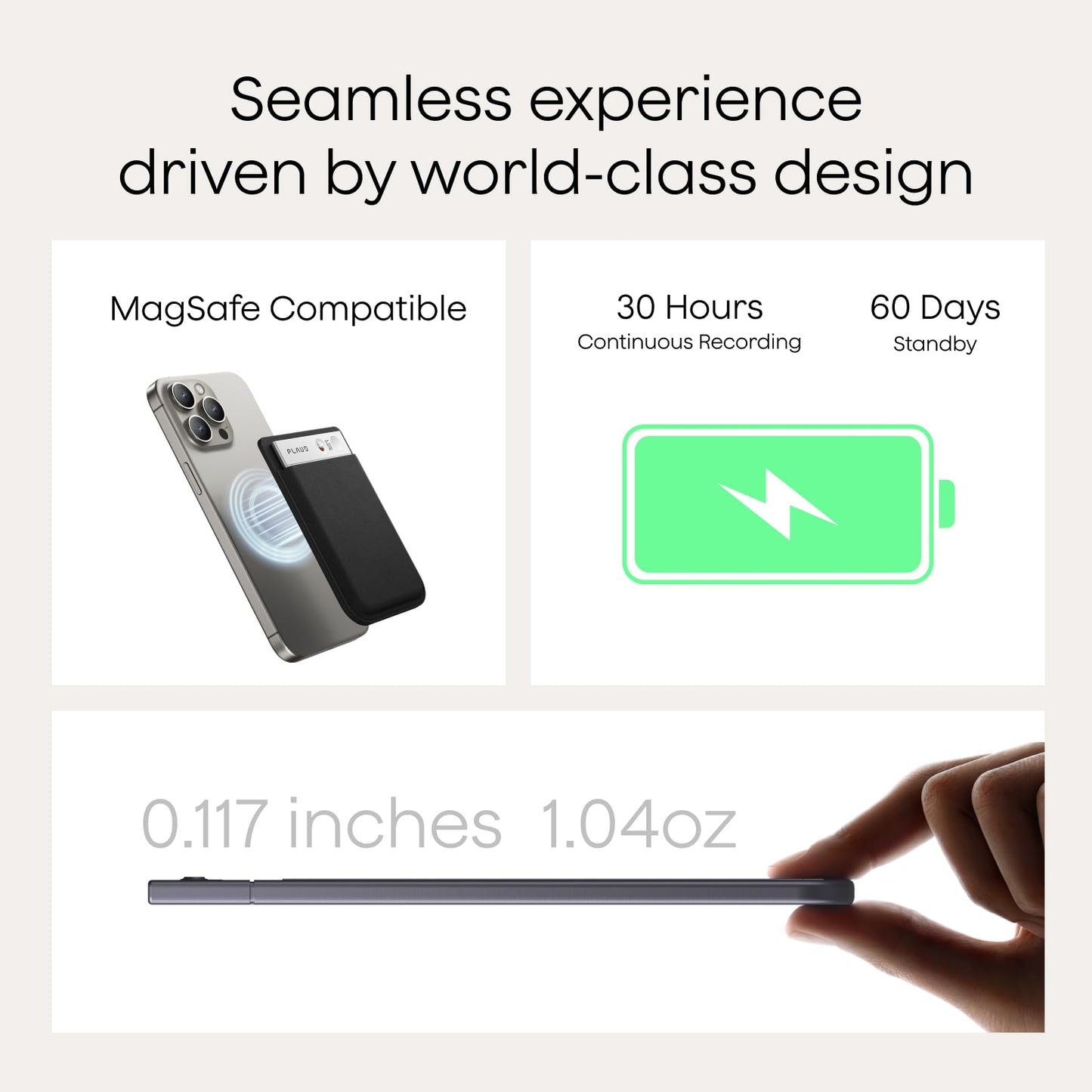 Plaud Note AI Voice Recorder, Voice Recorder w/Case, App Control, Transcribe & Summarize with AI Technology, Support 112 Languages, 64GB Memory, Audio Recorder for Lectures, Meetings, Calls, Black - Medaid International