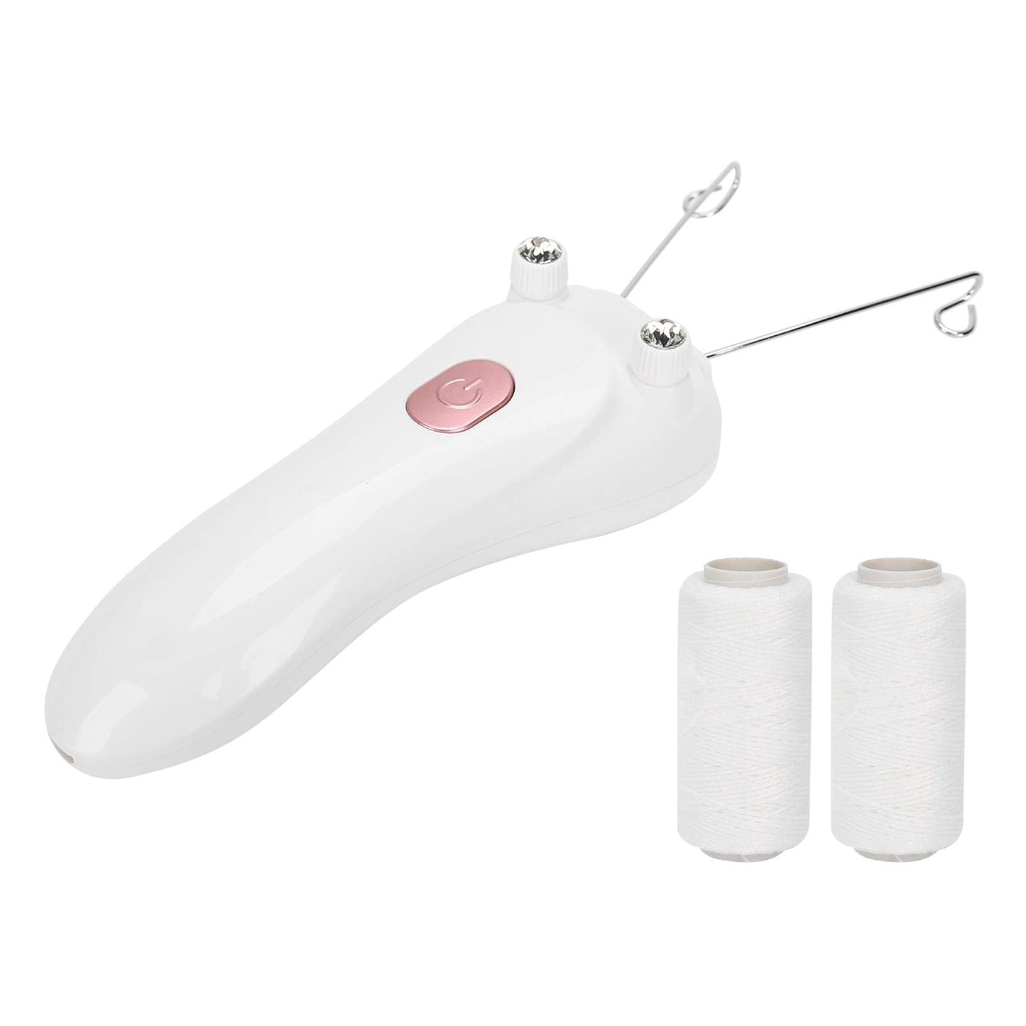 Ladies Facial Hair Remover Electric Women's Beauty Epilator, Cordless Electric Facial Threading Hair Removal for Women, Rechargeable Face Hair Remover Cotton Thread Epilator Body Hair Removal Device - Medaid International