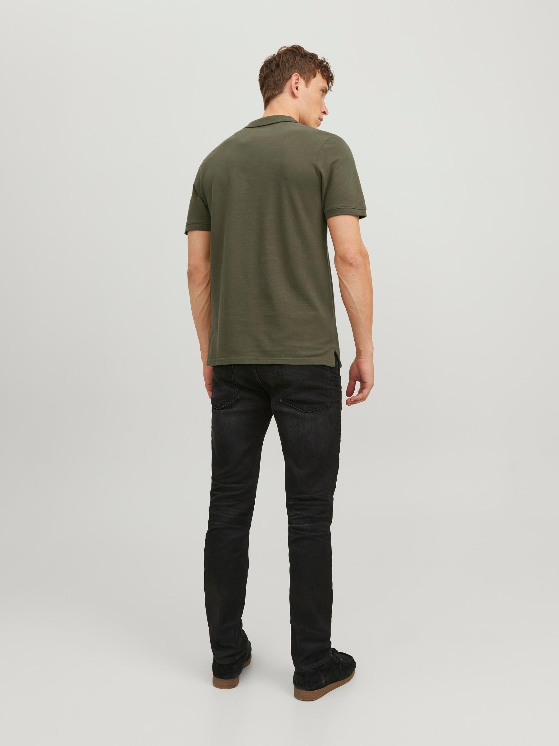 Jack & Jones Polo Uomo XL Verde 12136516/jjebasic Primavera Estate 2018 - Medaid International