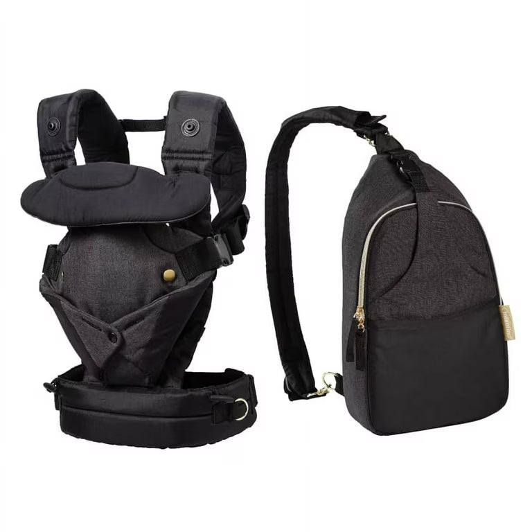 Infantino - Flip 4-in-1 Convertible Carrier & Crossbody Diaper Bag Set
