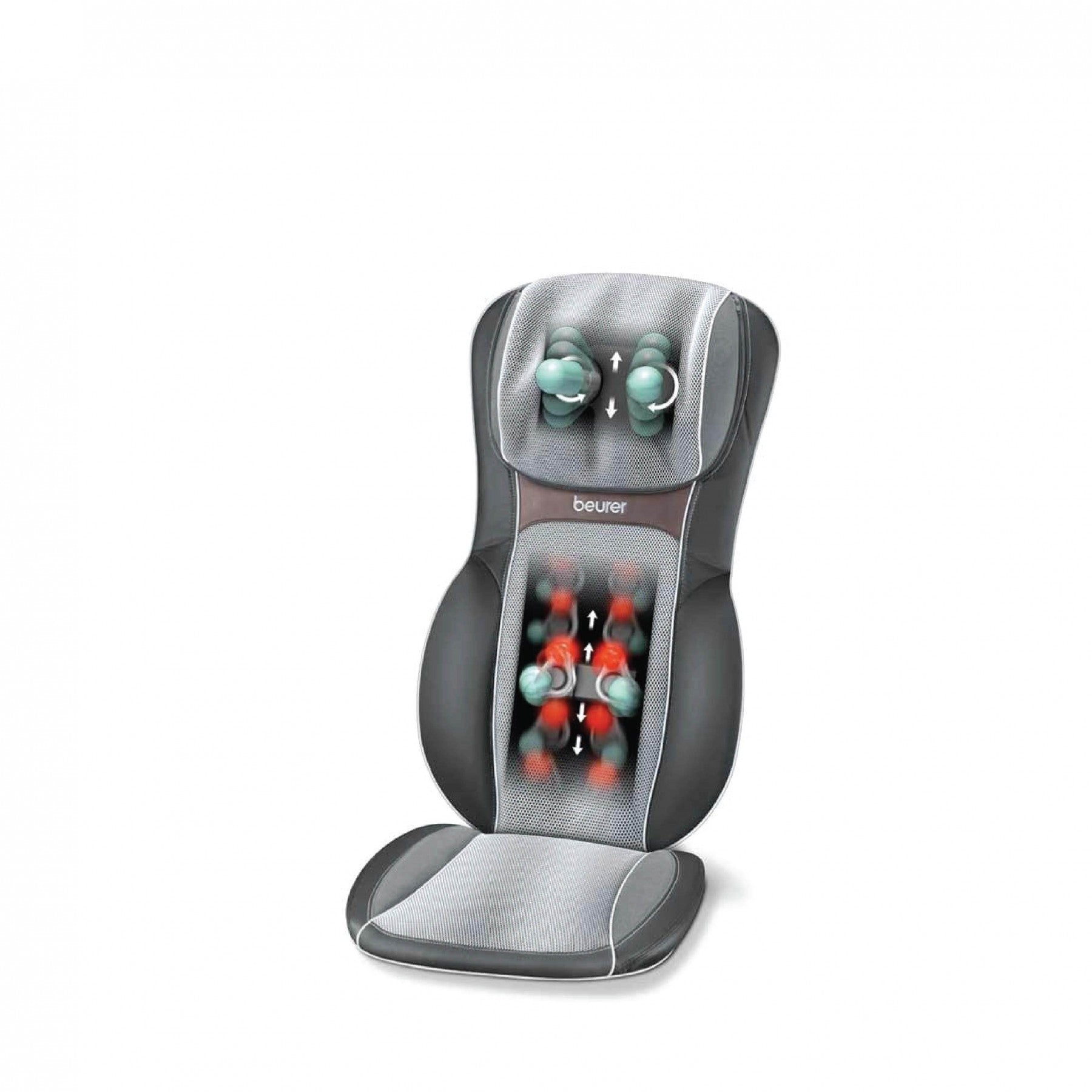 Mg 295 Hd 3d Shiatsu Seat Cover in Black - Medaid International