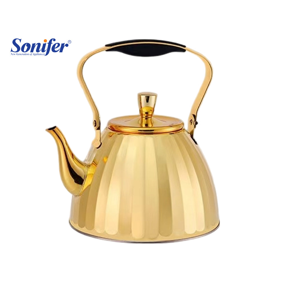 Sonifer 2L Stainless Steel Tea Pot SF-2538 Gold