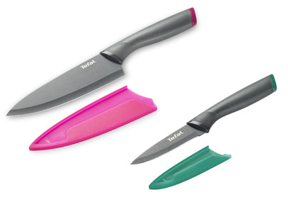 Tefal Fresh Kitchen set of 2 Paring Knife 9 cm + Chef Knife 15cm – K122S205