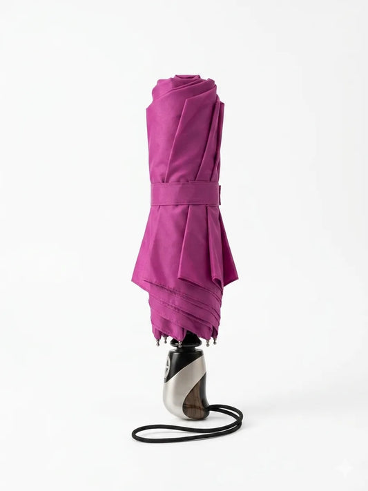 SD Compact Magenta Foldable Travel Umbrella | SD In Lebanon