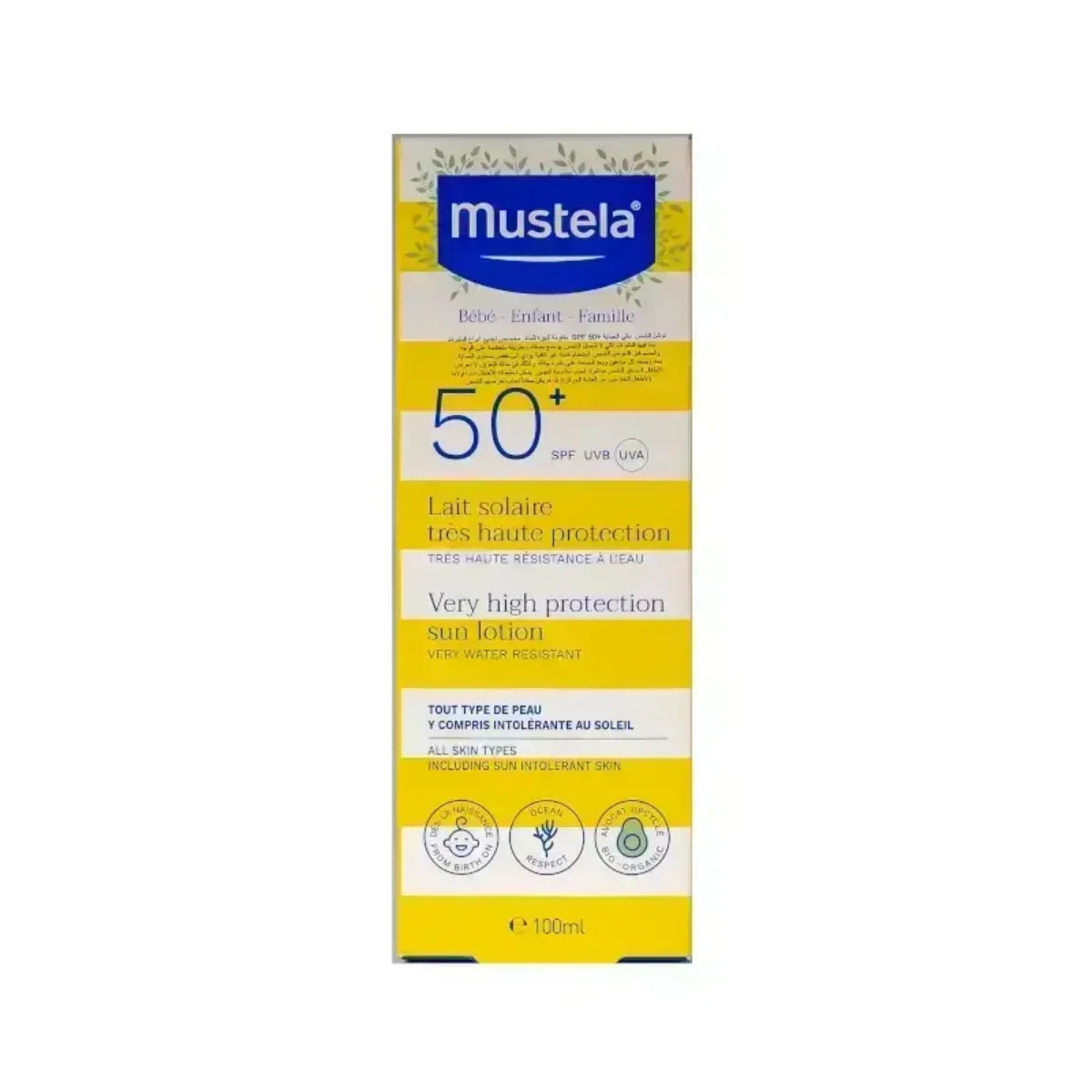 Mustela sun lotion spf50+ all skin types - Medaid International