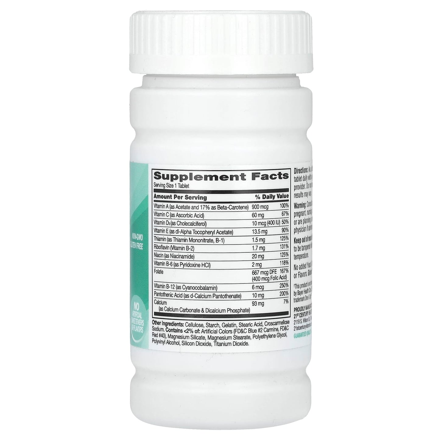 21st Century, One Daily, Essential, 100 Tablets - Medaid International