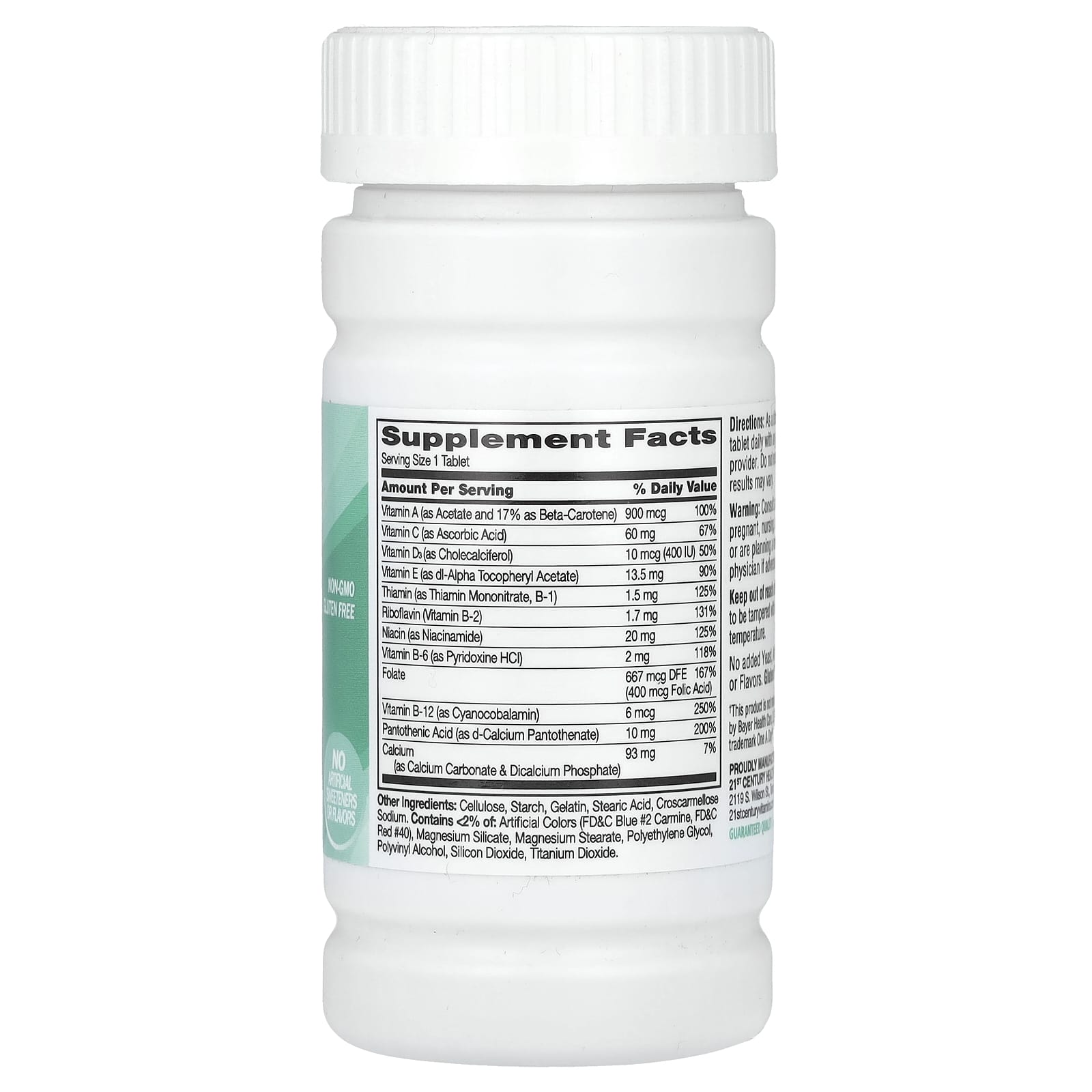 21st Century, One Daily, Essential, 100 Tablets - Medaid International