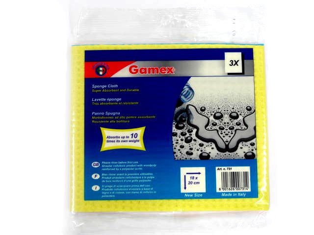 Gamex Sponge Clothes pack of 3