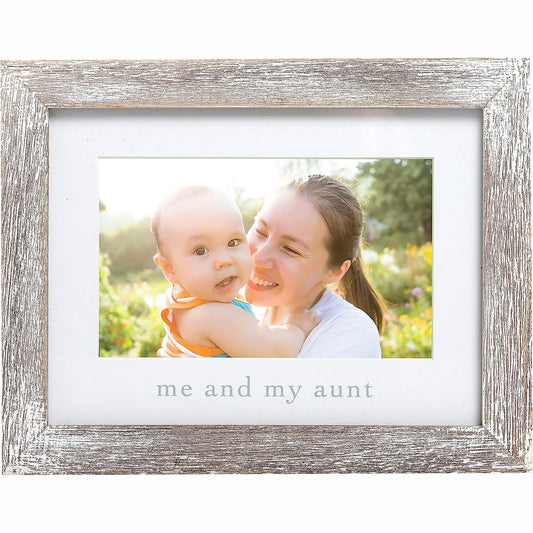 Me and My Aunt Sentiment Frame Rustic
