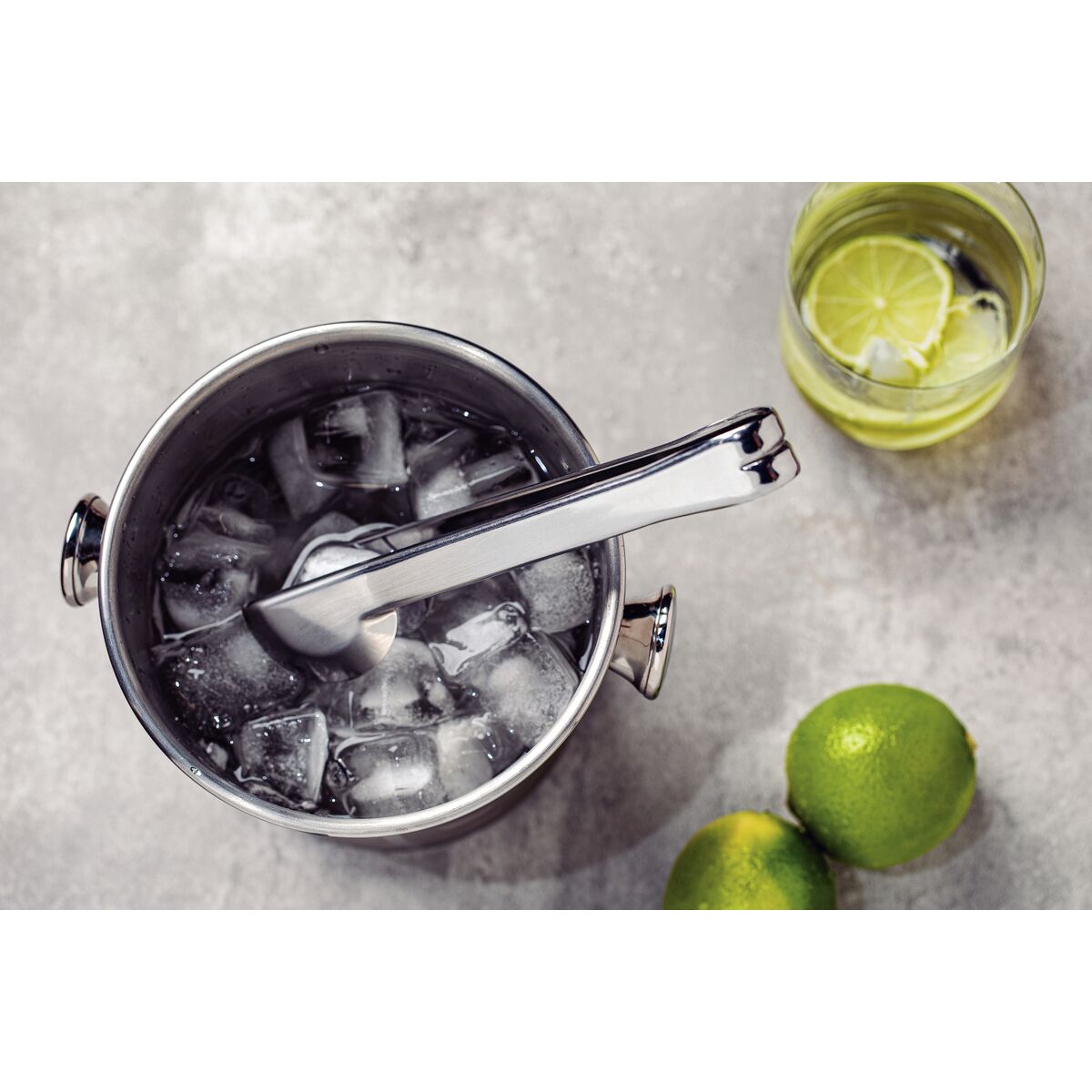 Tramontina Utility stainless steel ice tongs