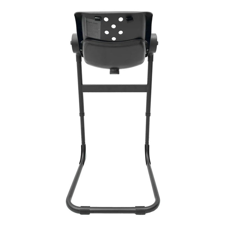 CharliChair 2-in-1 Baby Bath Chair - Black With Cushion