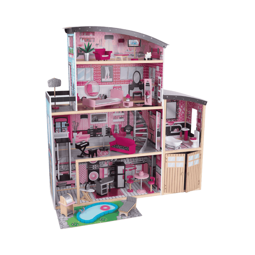 Shimmer Mansion Dollhouse By Kidkraft - Medaid International