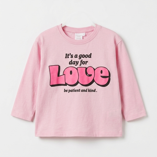 Zara Girl's Pink Printed Blouse | Zara In Lebanon