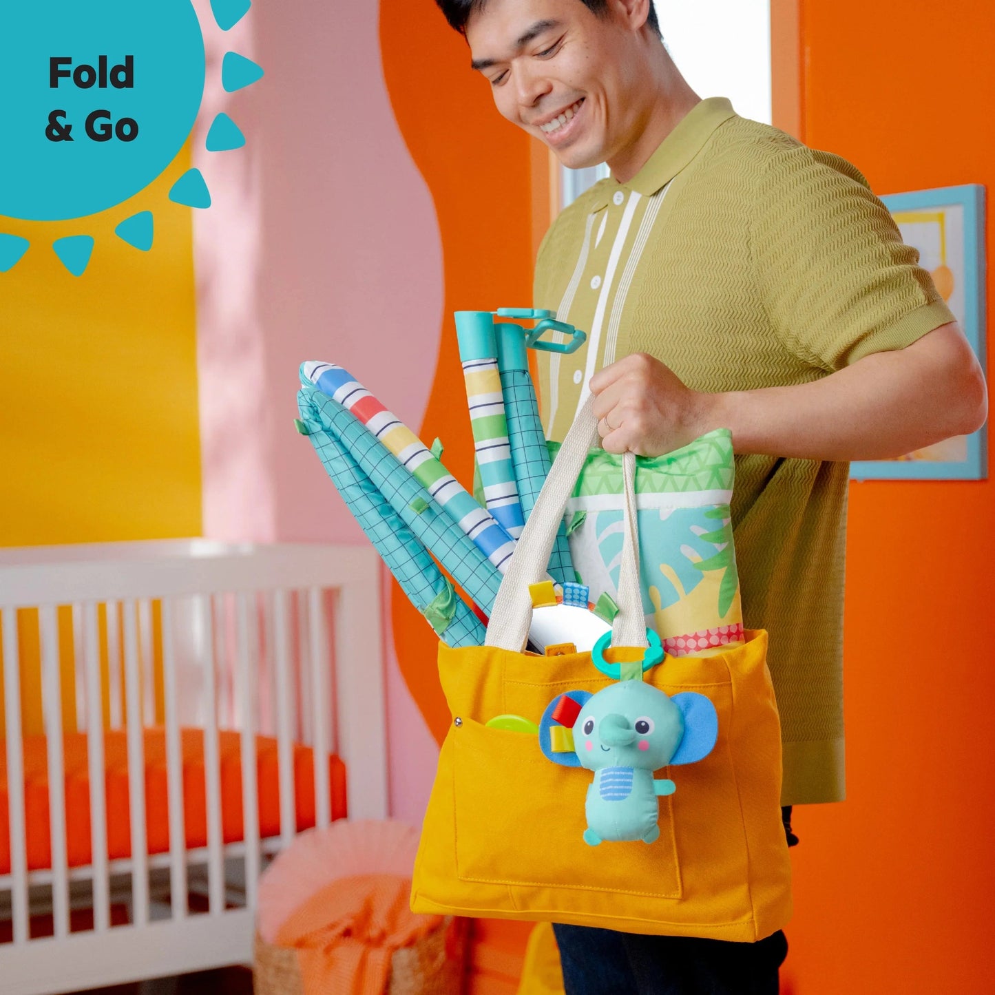 Kids2 - Wild Wiggles Foldaway - Activity Gym Playmat