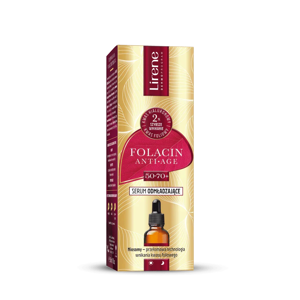 Lirene FOLACIN ANTI-AGE Rejuvenating Serum 50-70+ 30ml