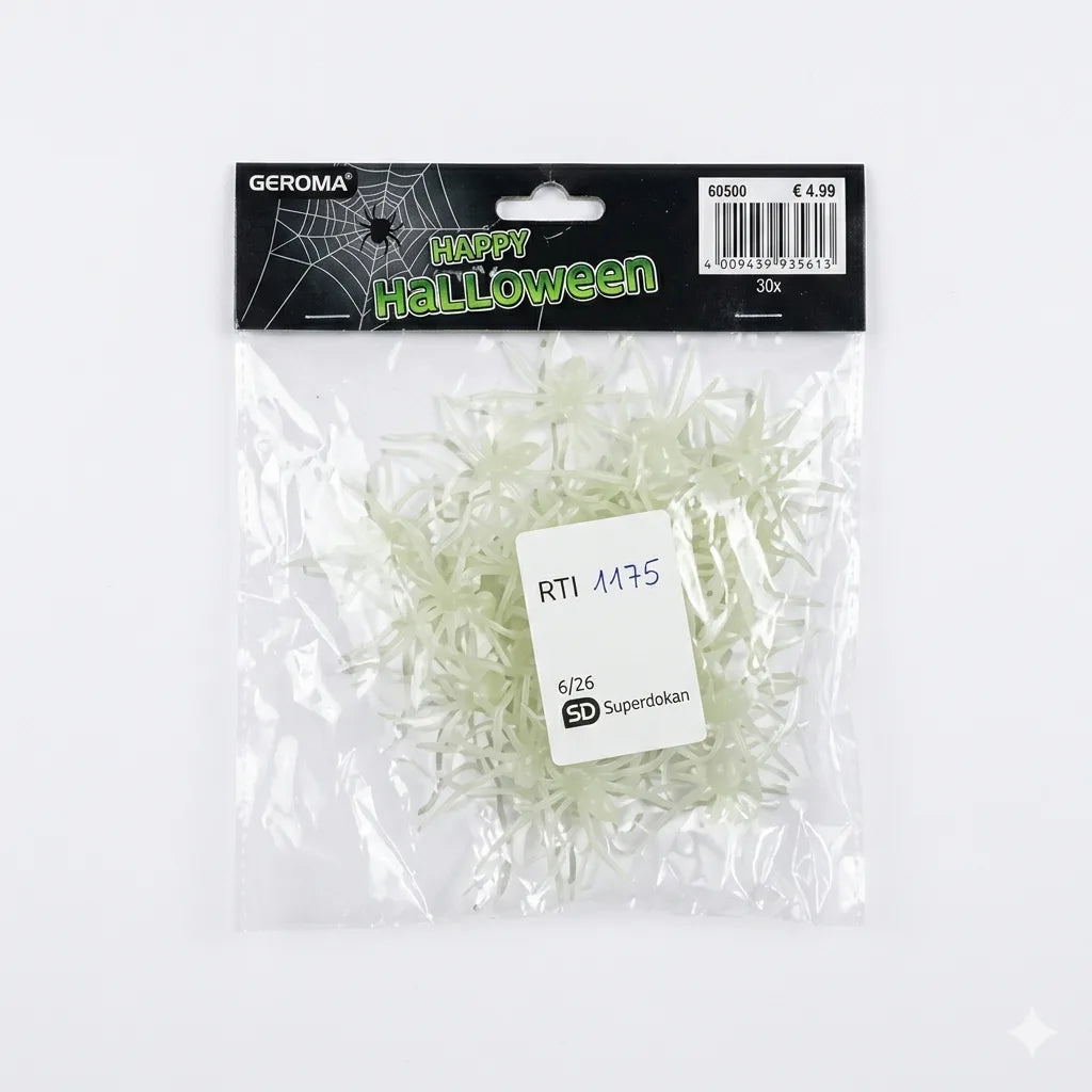Geroma Glow In The Dark Halloween Spiders | Geroma In Lebanon