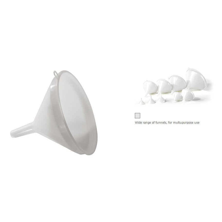 Italian Plastic White Funnel 14 cm
