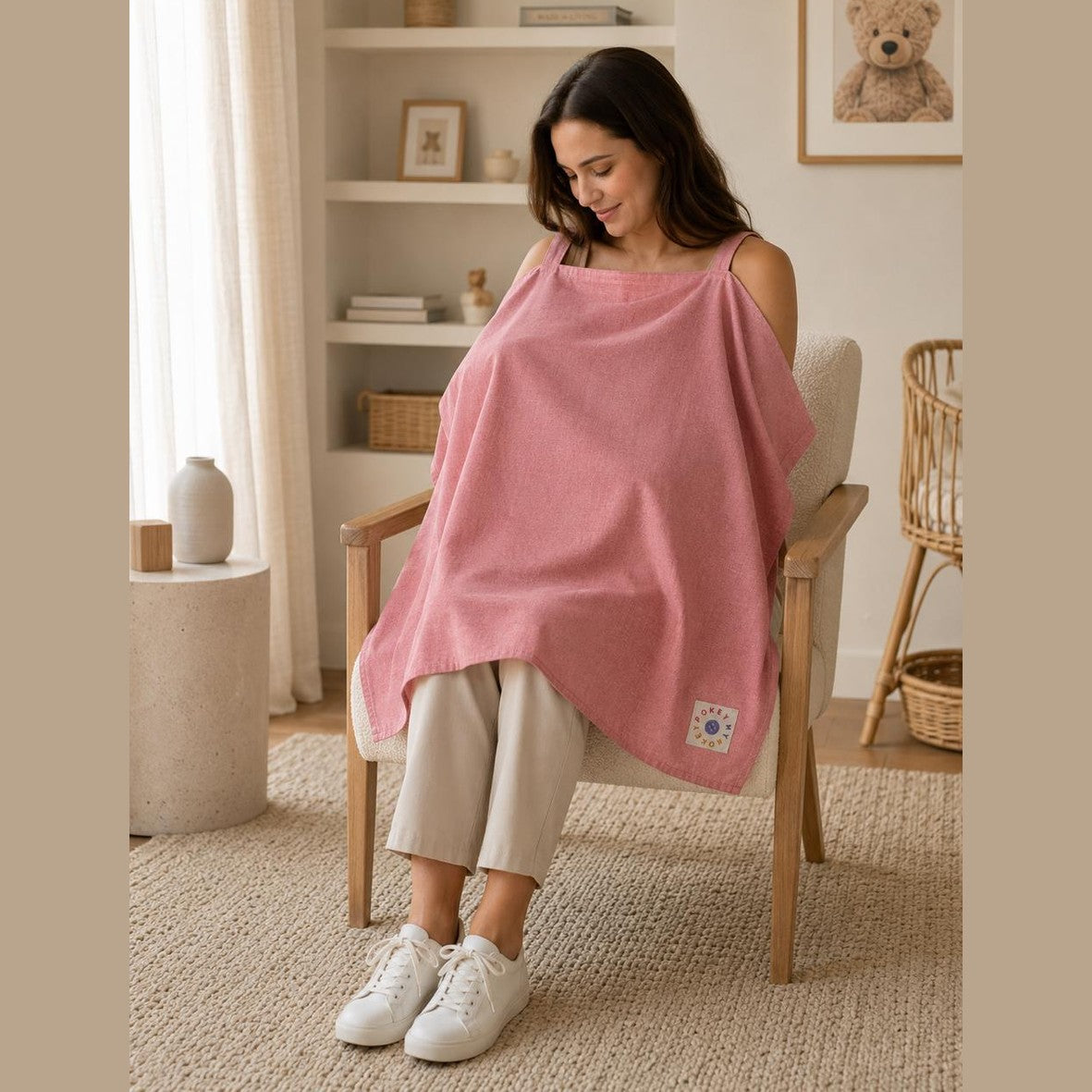 MyHokeyPokey - breast feeding cover - Cotton Candy