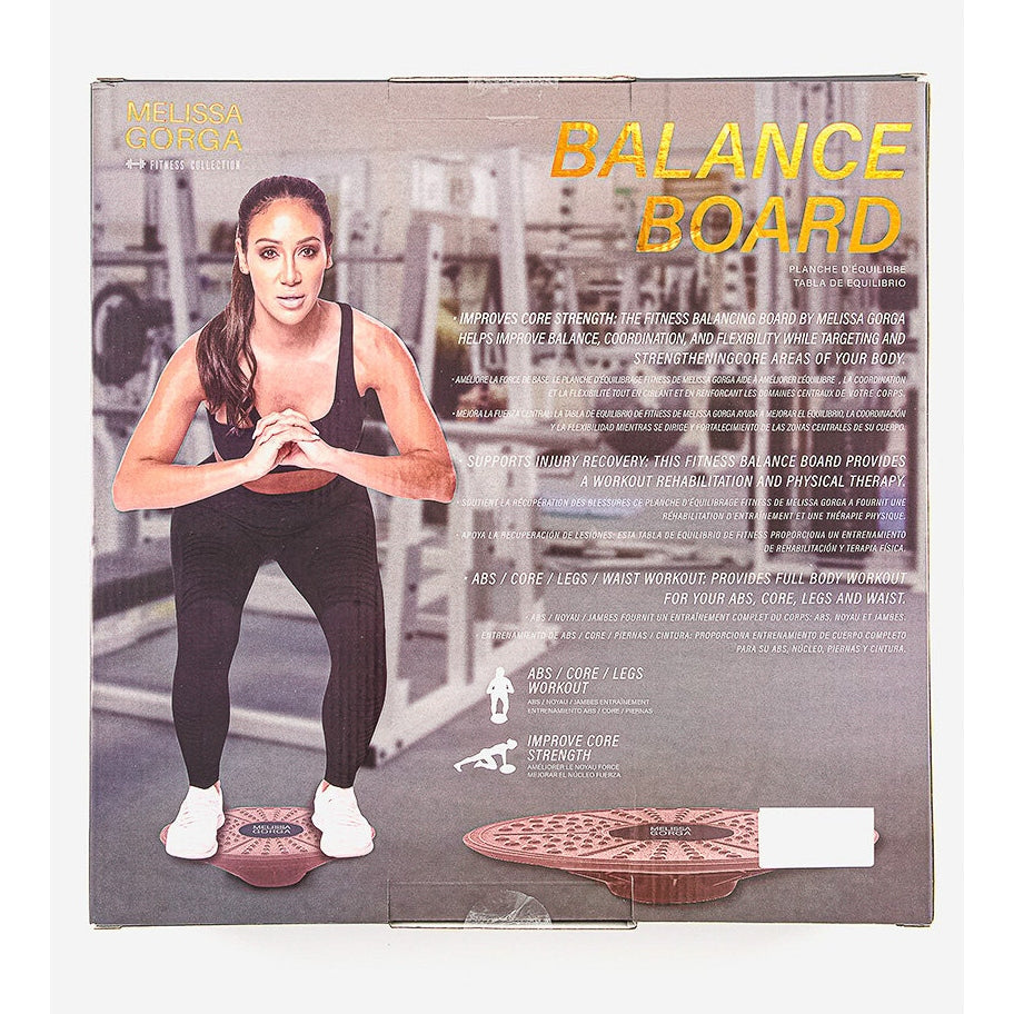 Buy Melissa Gorga fitness balancing board 38 l x 38 h x 7 w cm peach Online - Medaid