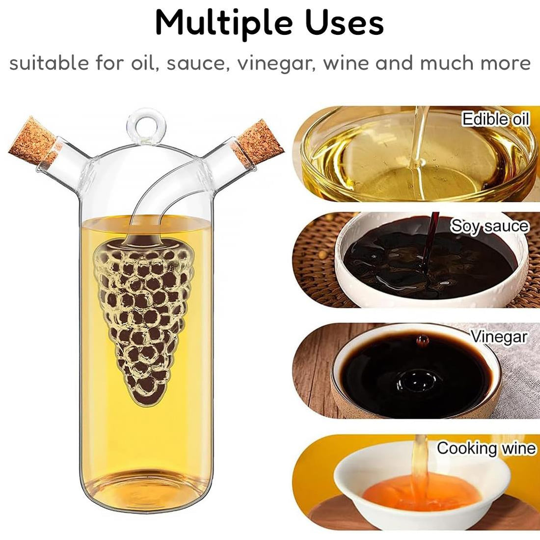 2 in 1 Oil & Vinegar Dispenser