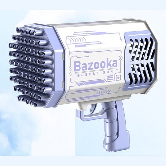 Bubble Machine Gun 69 Holes Rechargeable 1200 Mah With Extra Soap Bottles
