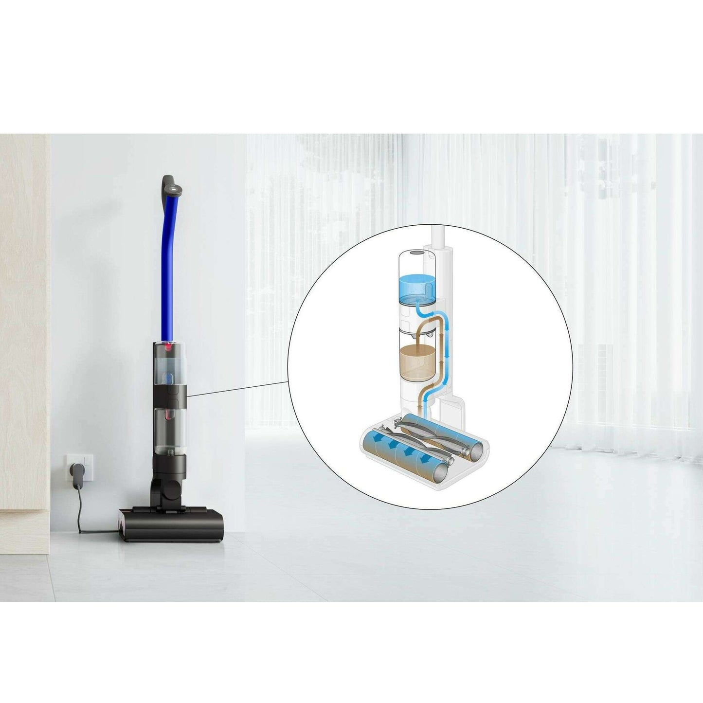 WashG1‚Ñ¢ Wet Cleaner (Matte Black/Ultra Blue) - Medaid International