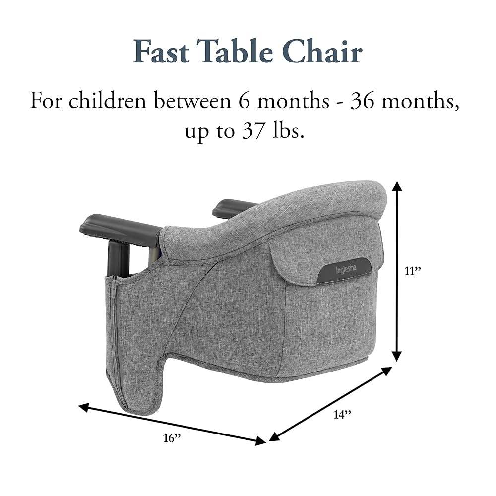 Inglesina - Fast Table Chair - Stone Grey