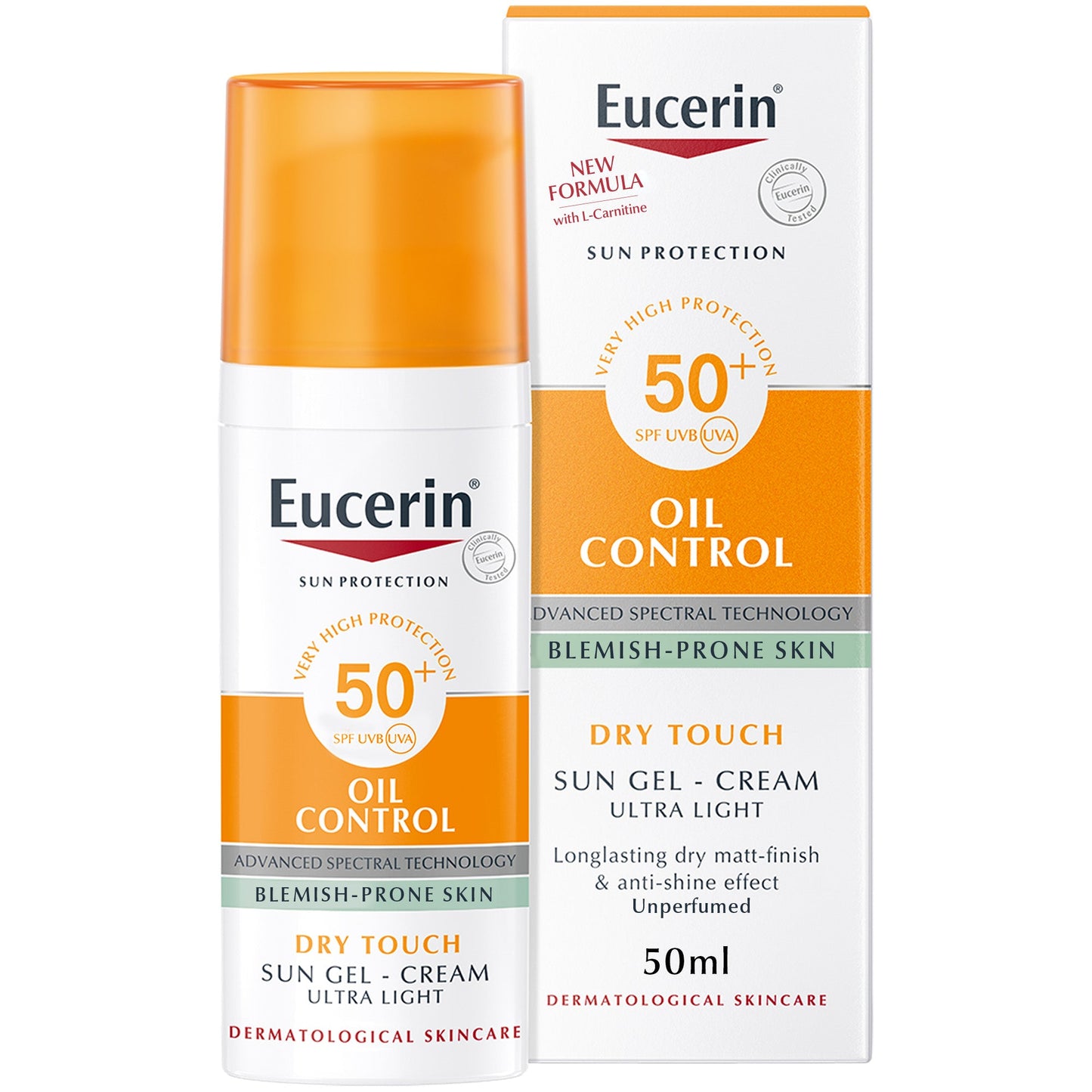 Face Sunscreen Oil Control Gel-Cream Dry Touch