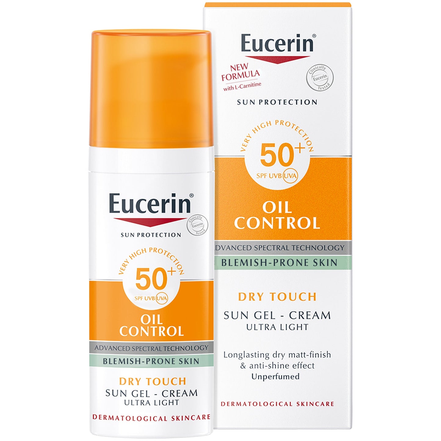 Face Sunscreen Oil Control Gel-Cream Dry Touch