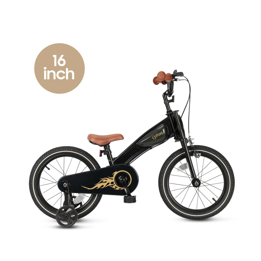 Q Play - Mototr Air Wheels 16" - 3in1 Motivation Concept - Black