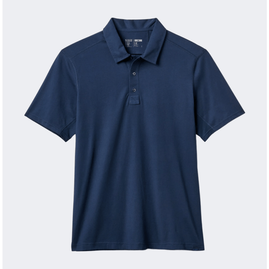 5-11 Archer Crest Men Tactical Polo Short Sleeve Pacific Navy - Medaid International
