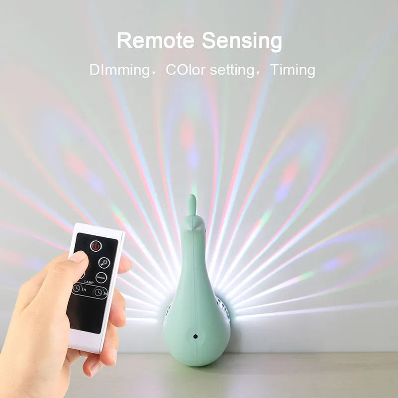 Peacock Wall Light