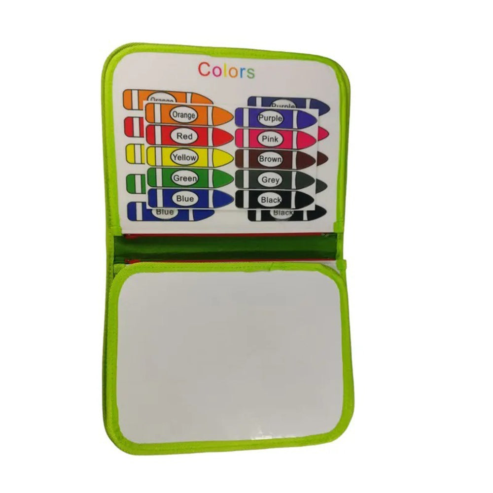 (Net) Sensory Activity Book Green Animal Zoo Design Busy Board