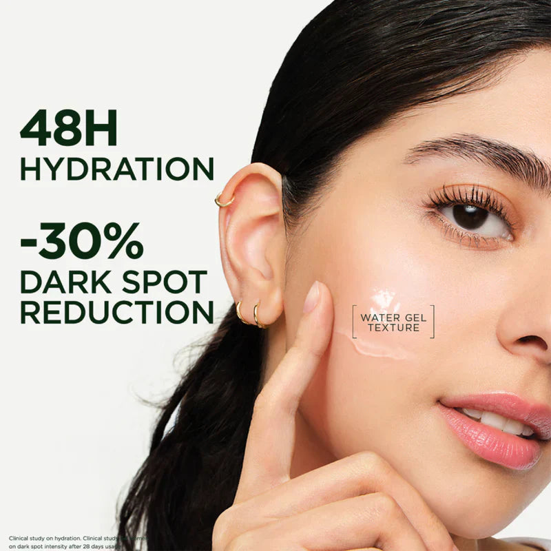 Garnier Skin Active Fast Bright Vitamin C Water Gel Moisturizer 48 Hours Hydration, Anti Dark Spots 30ml