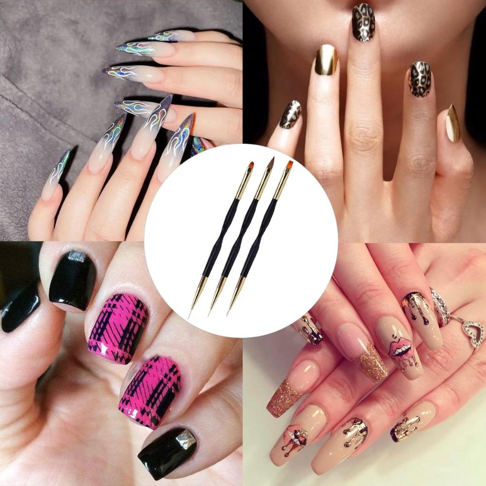 Nail Brush  Home for Nail Art UV Gel Brush Nail Accessories Acrylic Fingernails Lebanon