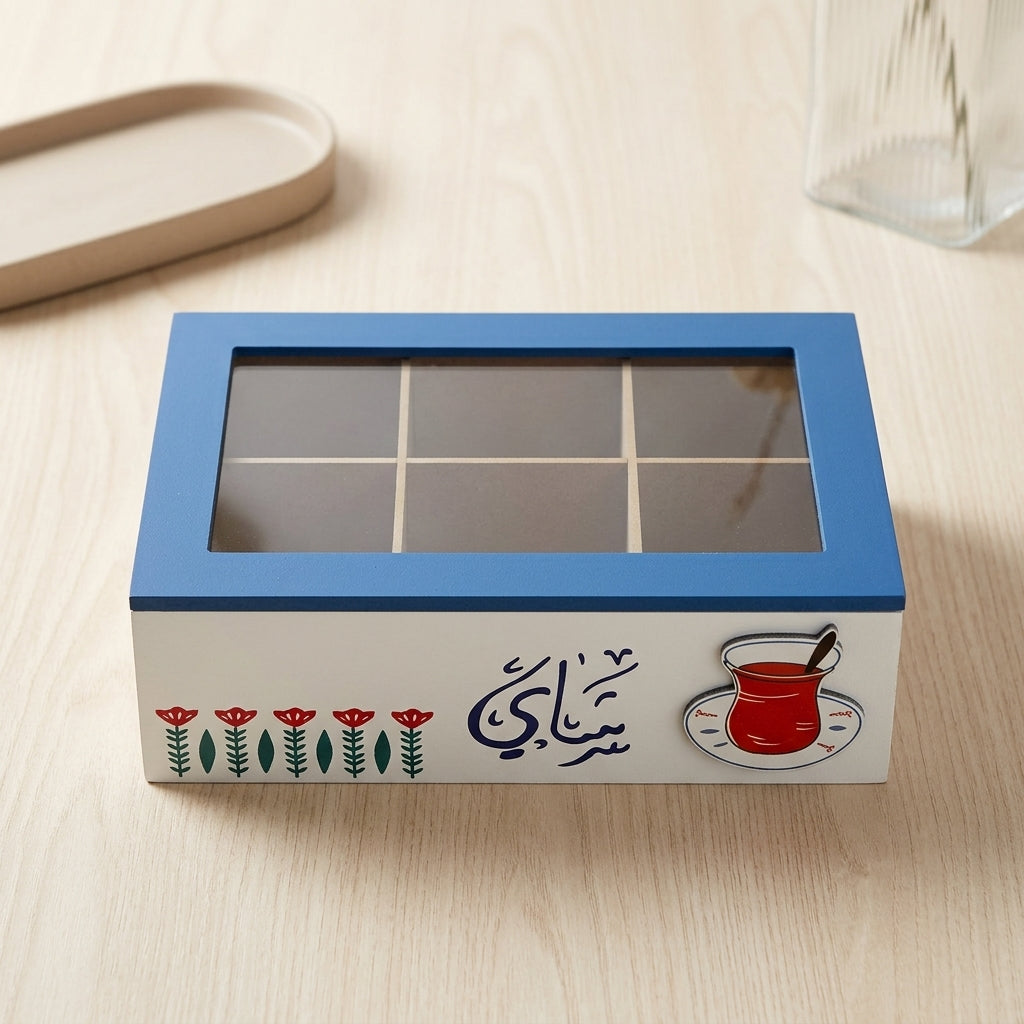 Decorative Tea Storage Box